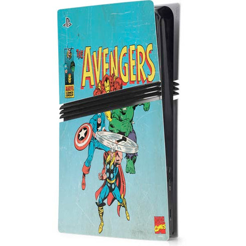 Marvel Classic Comics The Avengers  PlayStation PS5 Skins